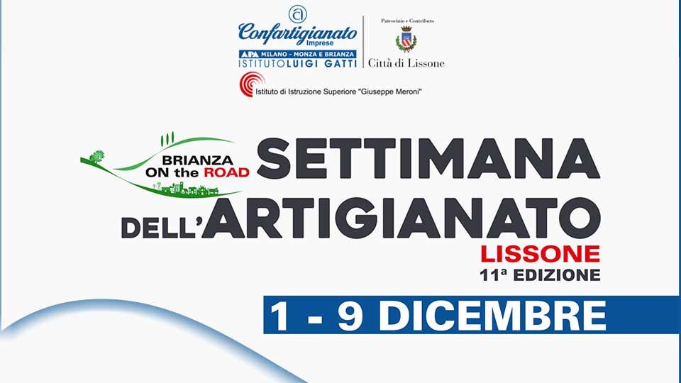 Immagine Lissone celebra il futuro dell’artigianato: IA, marketing, digitale e giovani al centro della Settimana dell'Artigianato 2025